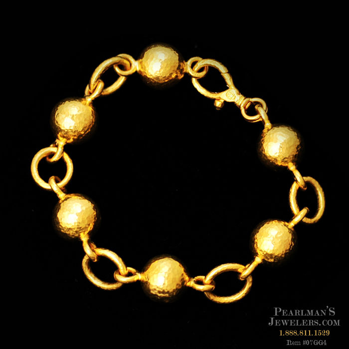 Gurhan 24k Gold Ball Bracelet