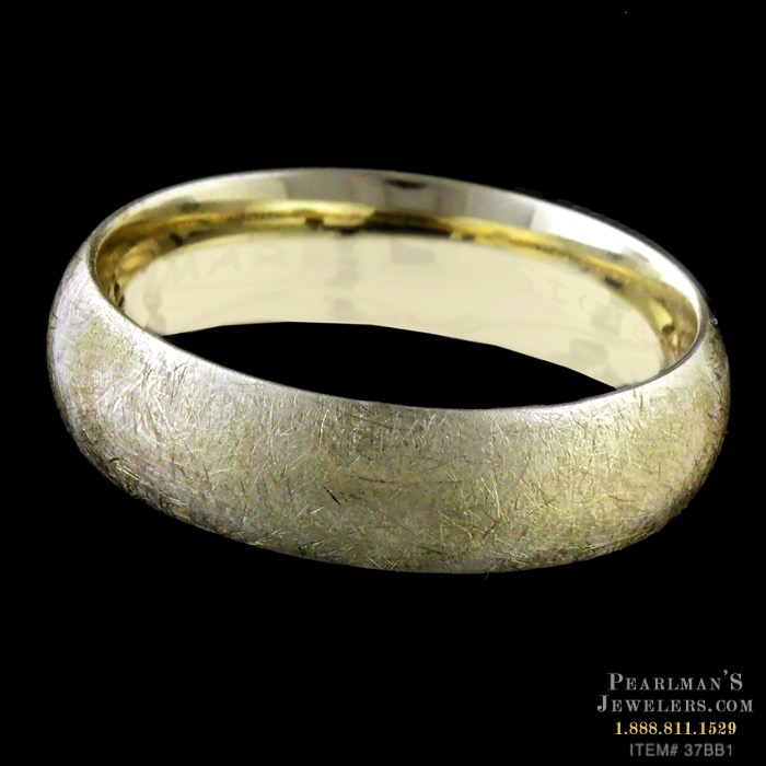 Benchmark 14k Gold Swirl Mens Ring