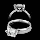 Whitney Boin Platinum Post Engagement Ring